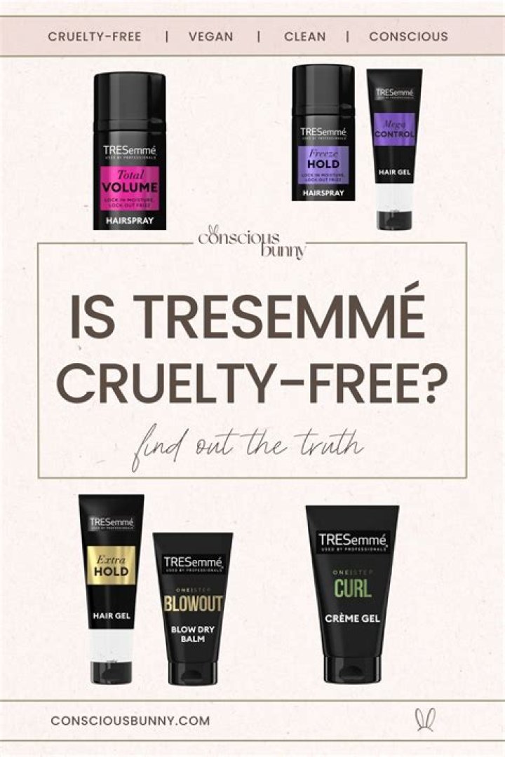Is tresemme cruelty-free?