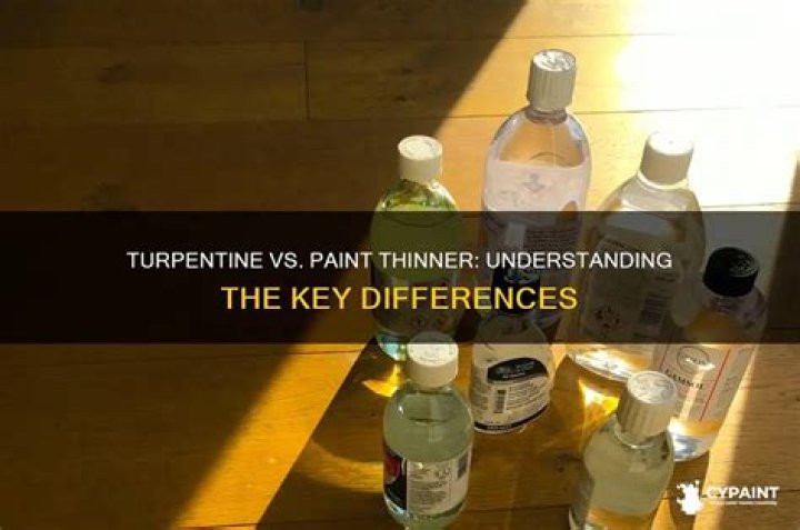 Is turpentine and paint thinner the same?