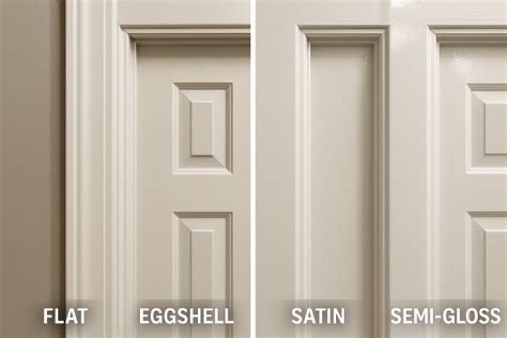 Should doors be satin or semi-gloss?
