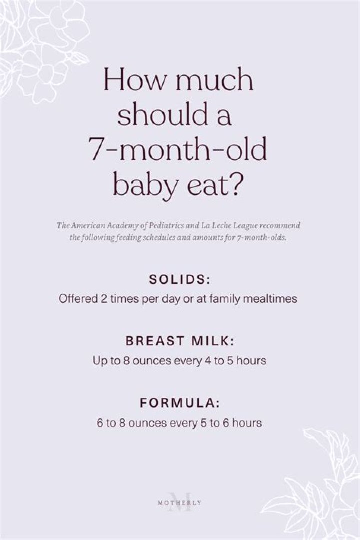 Should I stop feeding my 7 month old at night?
