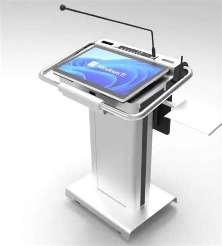 Should teleprompter be above or below camera?