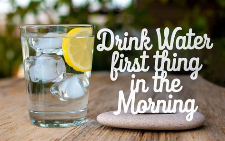 Should you drink a glass of water first thing in the morning?