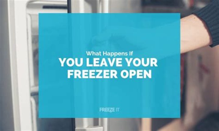 Should you leave fridge door open to defrost?