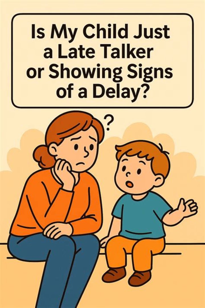 What's considered a late talker?