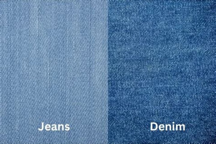 What's the difference between jean and denim?