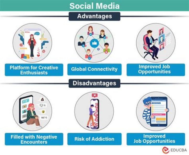 What are 3 disadvantages of social networks?