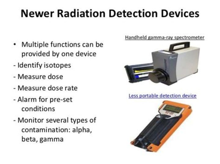 What are 3 ways to detect radiation?