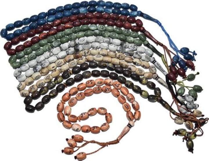 What are prayer beads called?