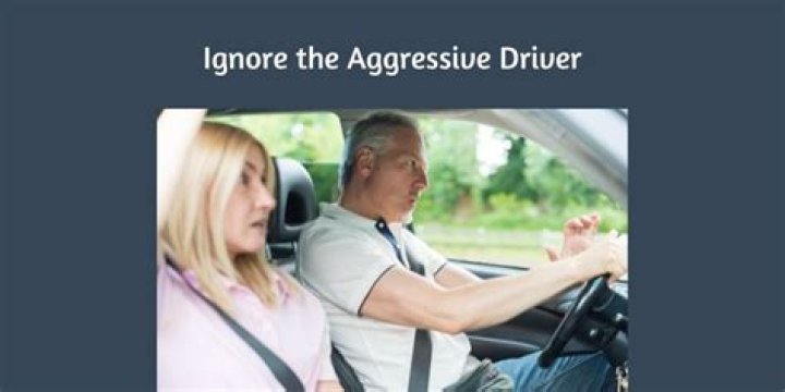 What are signs of an aggressive driver?