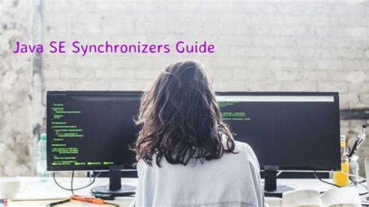 What are synchronizers in Java?