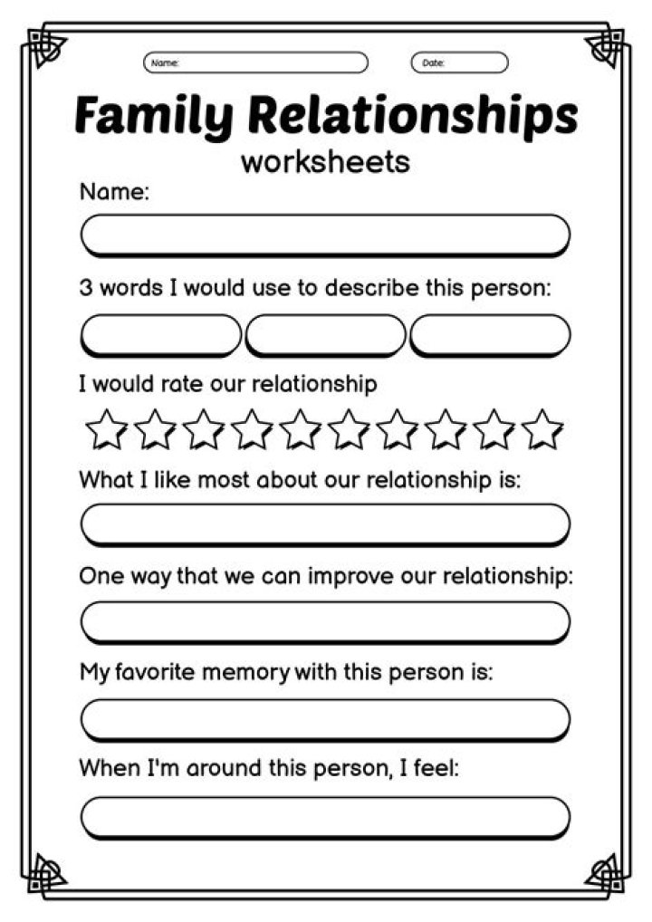 What are the characteristics of a positive family relationship?