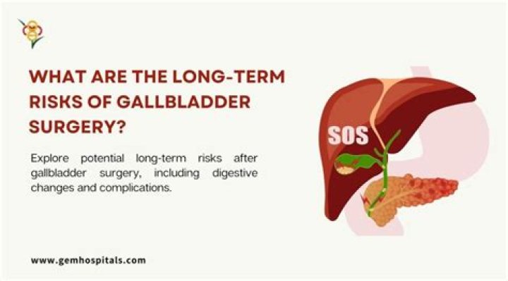 What are the long term side effects of gallbladder removal?