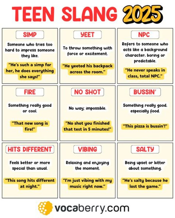 What are the new slang words for 2022?