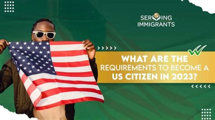 What are the requirements to become a U.S. citizen?
