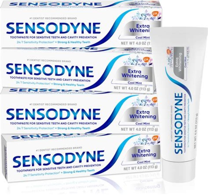What are the side effects of Sensodyne toothpaste?