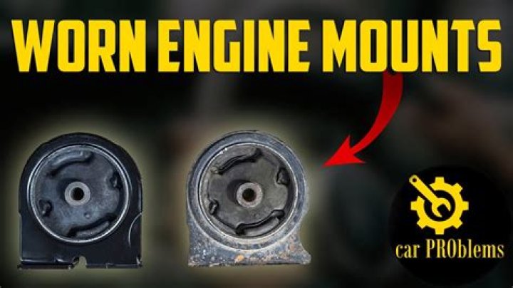 What are the signs of a broken motor mount?