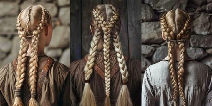 What are Viking braids called?
