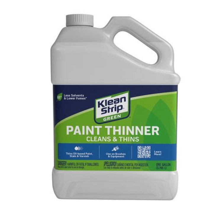 What can be used in place of paint thinner?