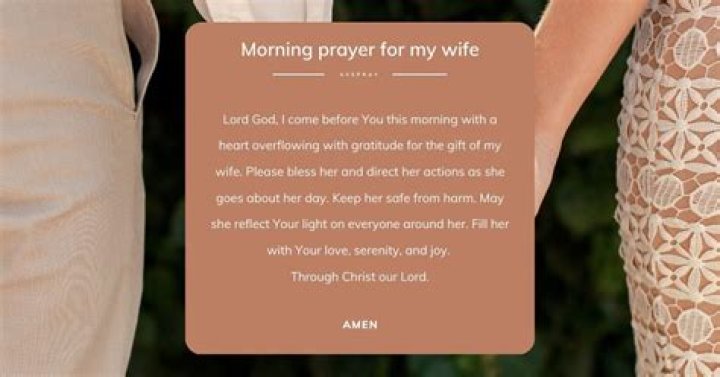 What can I do with my wife today?