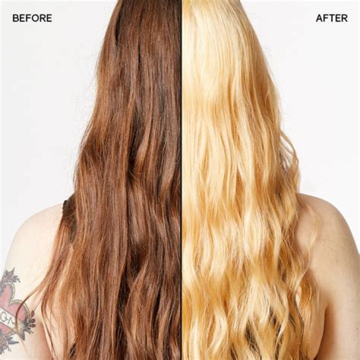 What can I put in my hair before bleaching?