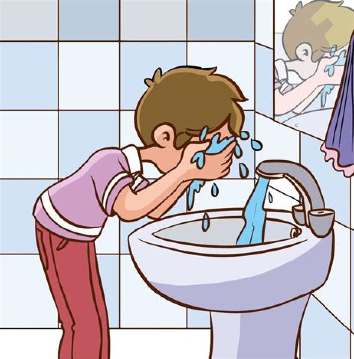 What can I use instead of washing my face in the morning?