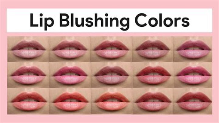 What color are lips supposed to be?