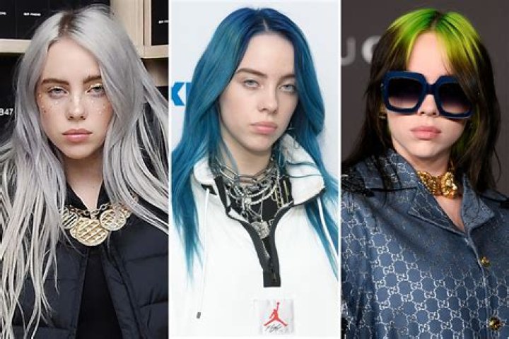 What color is Billie Eilish hair now?