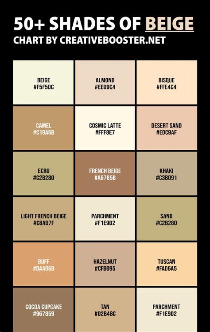 What color is warm beige?