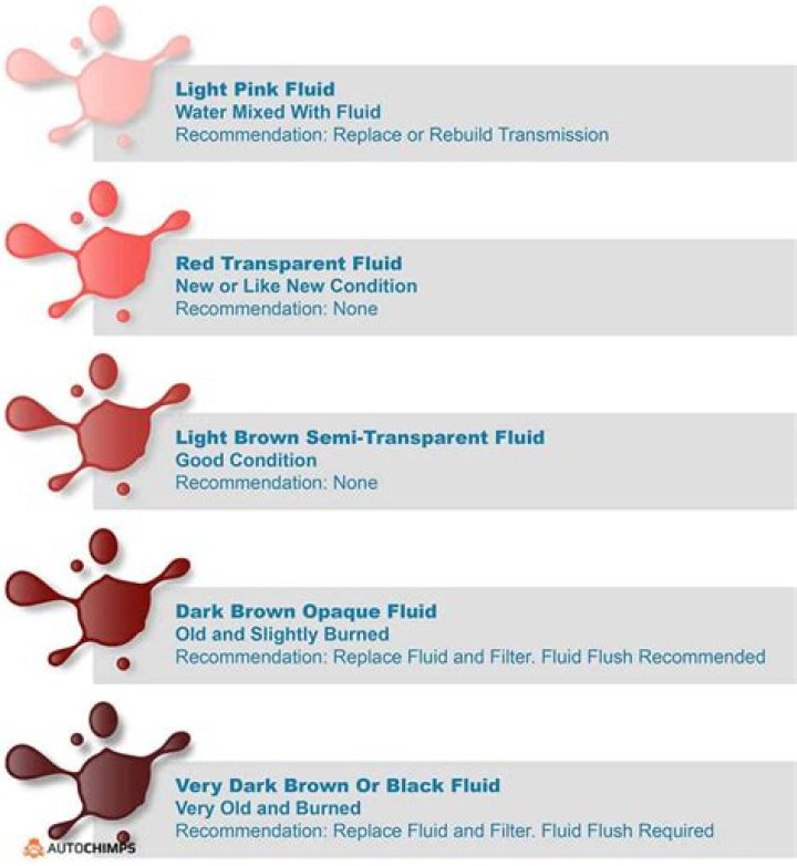 What color is water pump fluid?