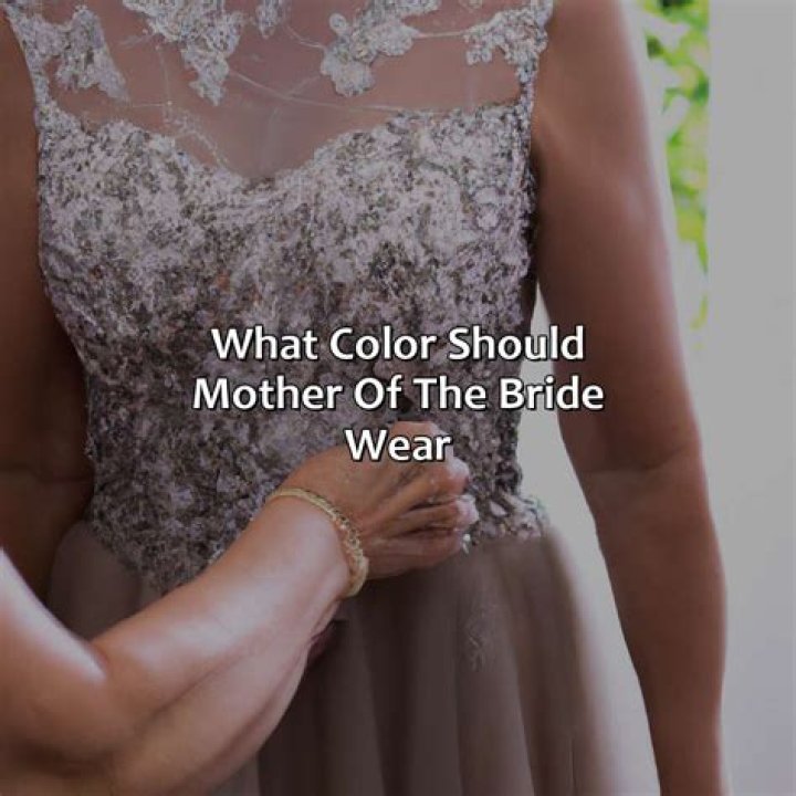 What color should parents wear to wedding?