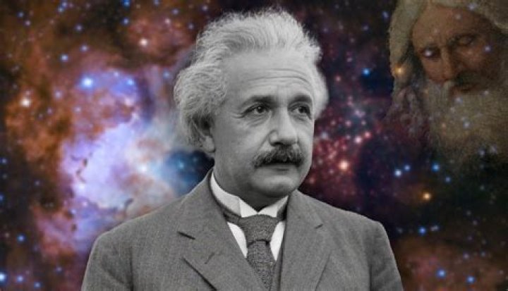 What did Einstein believe about space and time?