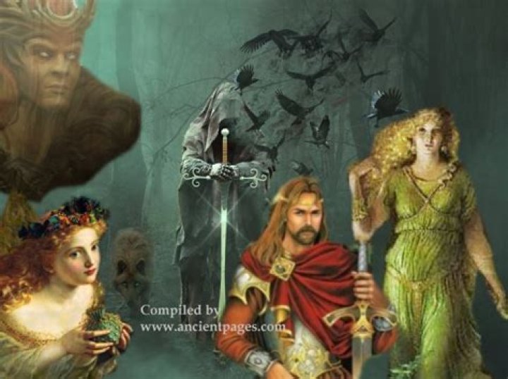 What did the Tuatha Dé Danann look like?