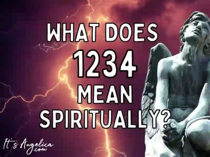 What do 1234 mean spiritually?
