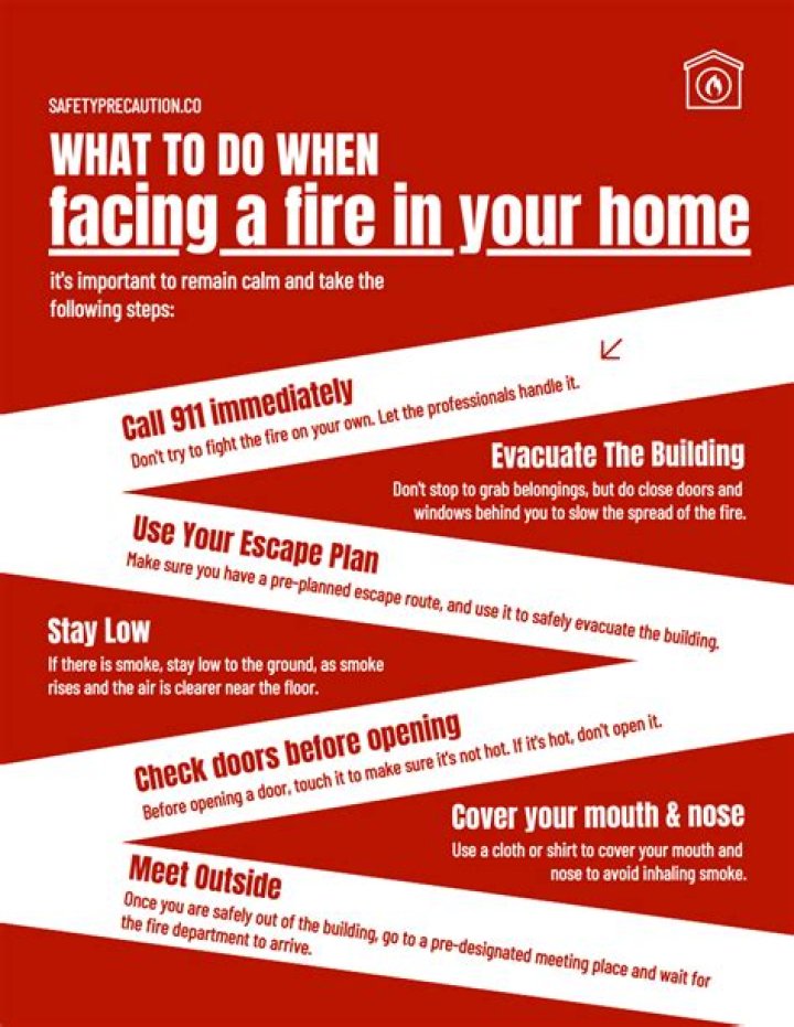 What do bees do during a fire?