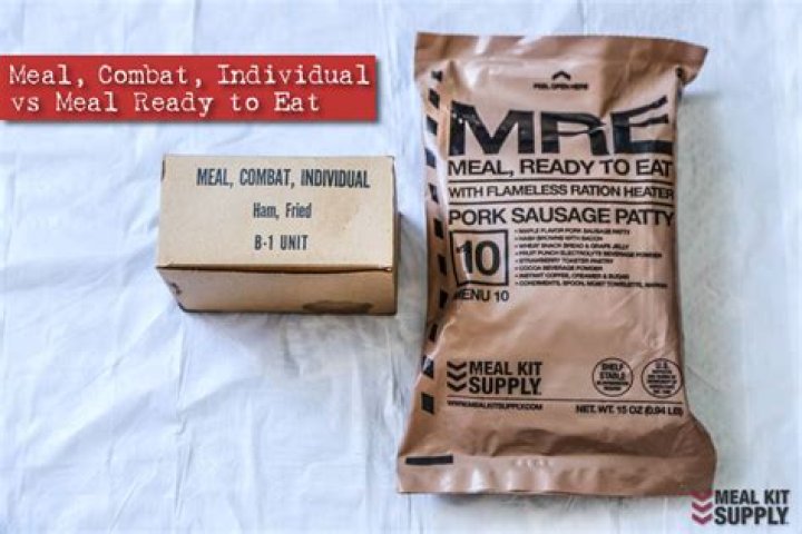 What do MREs taste like?