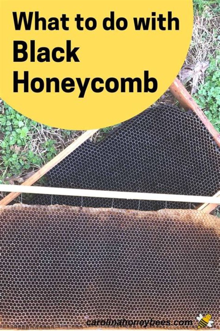 What do you do with black honeycomb?