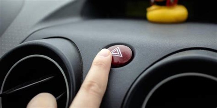 What does an orange triangle on the back of a vehicle mean?
