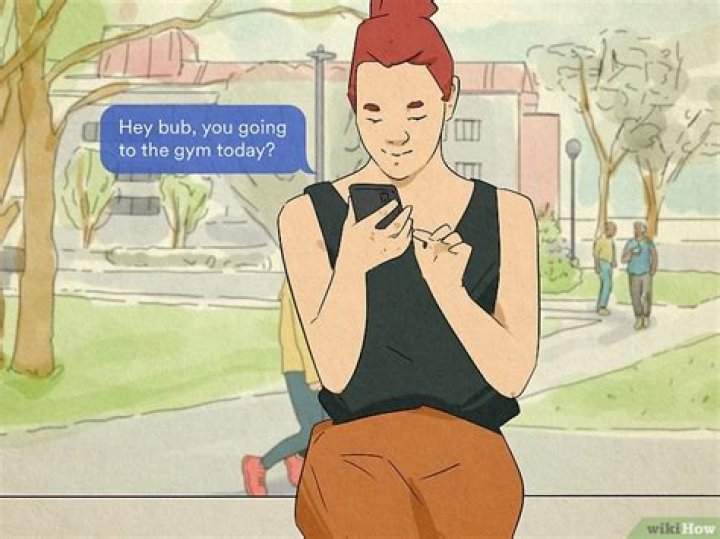 What does Bub mean in text from a guy to a girl?