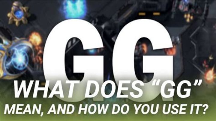 What does GG mean on a chain?