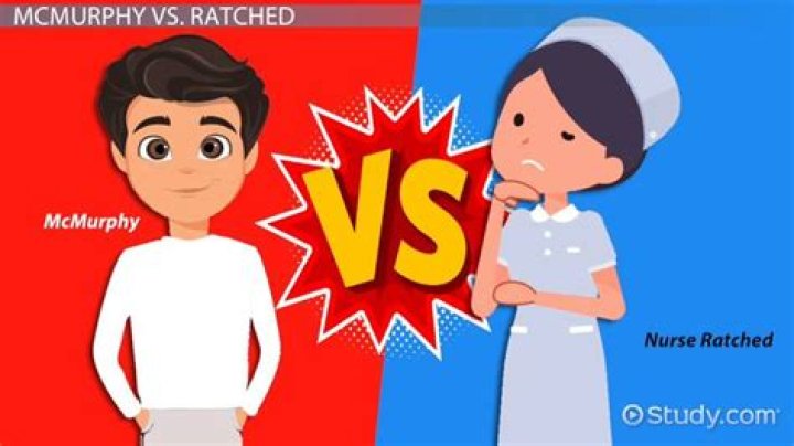 What does McMurphy do to Ratched?