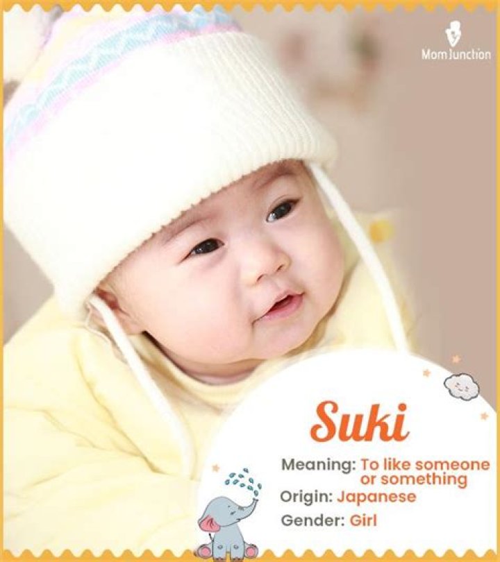What does name Suki mean?