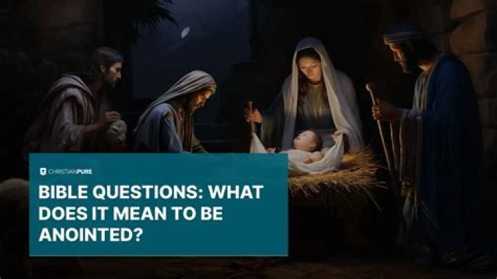 What does prophetic anointing mean?