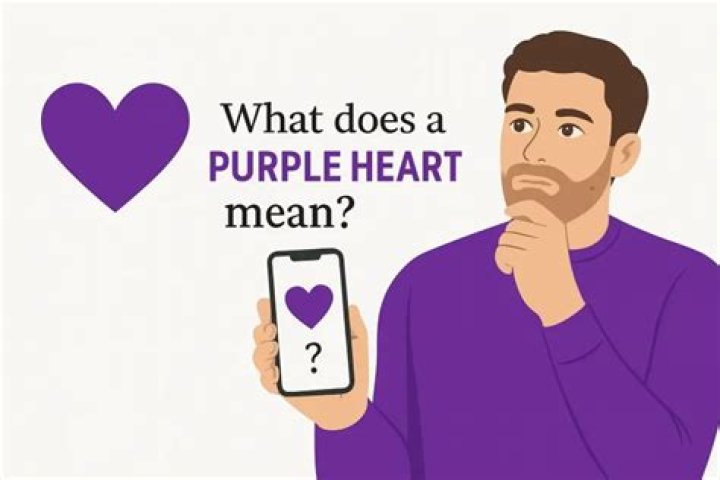 What does the purple rose mean?