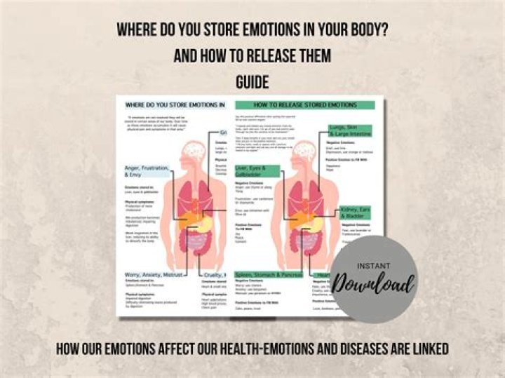 What emotions are stored in the shoulders?