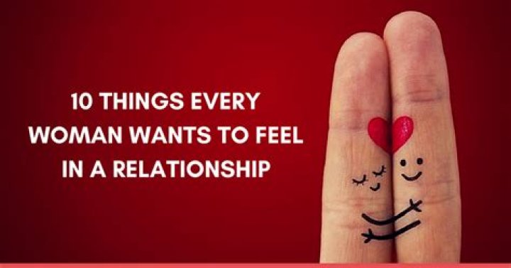 What every girl wants in a relationship?