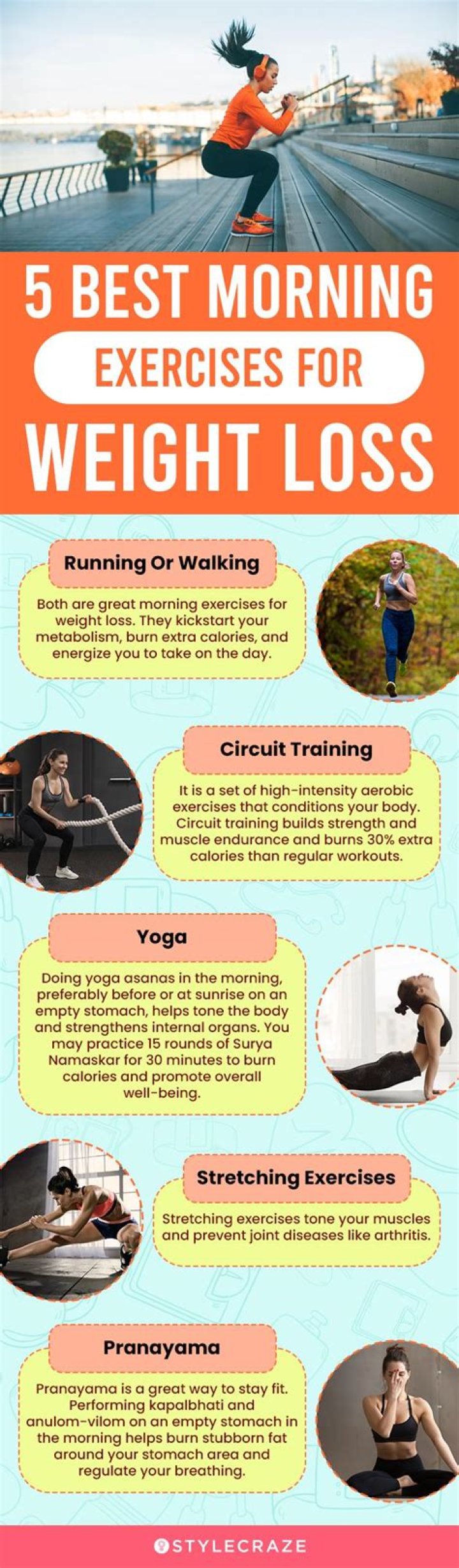 What exercise should I do in the morning to lose weight?
