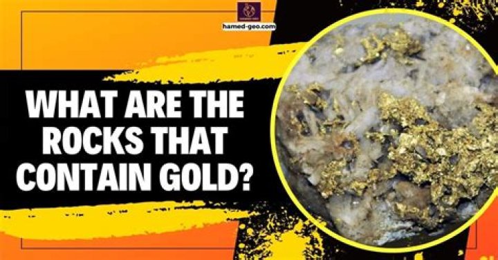 What foods contain gold?