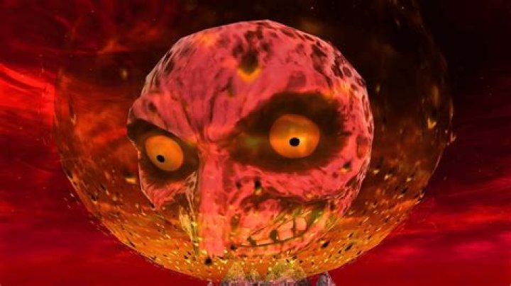 What happens if the moon falls Majora's mask?