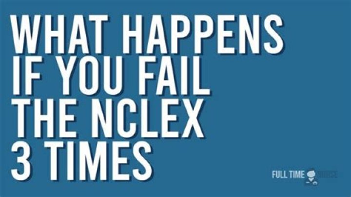 What happens if you fail baby bar 3 times?