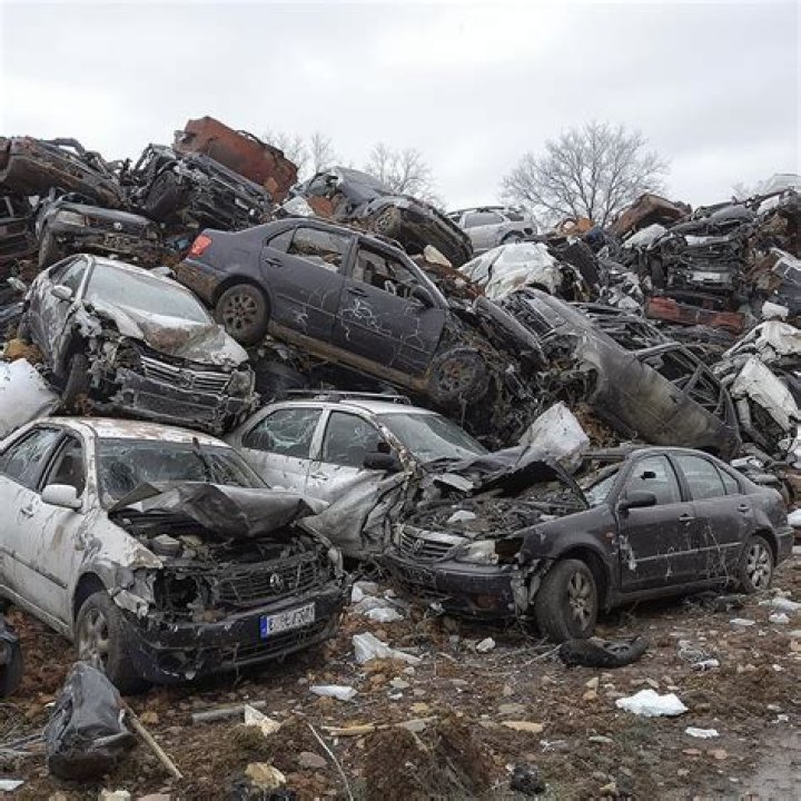 What happens to scrapped cars?